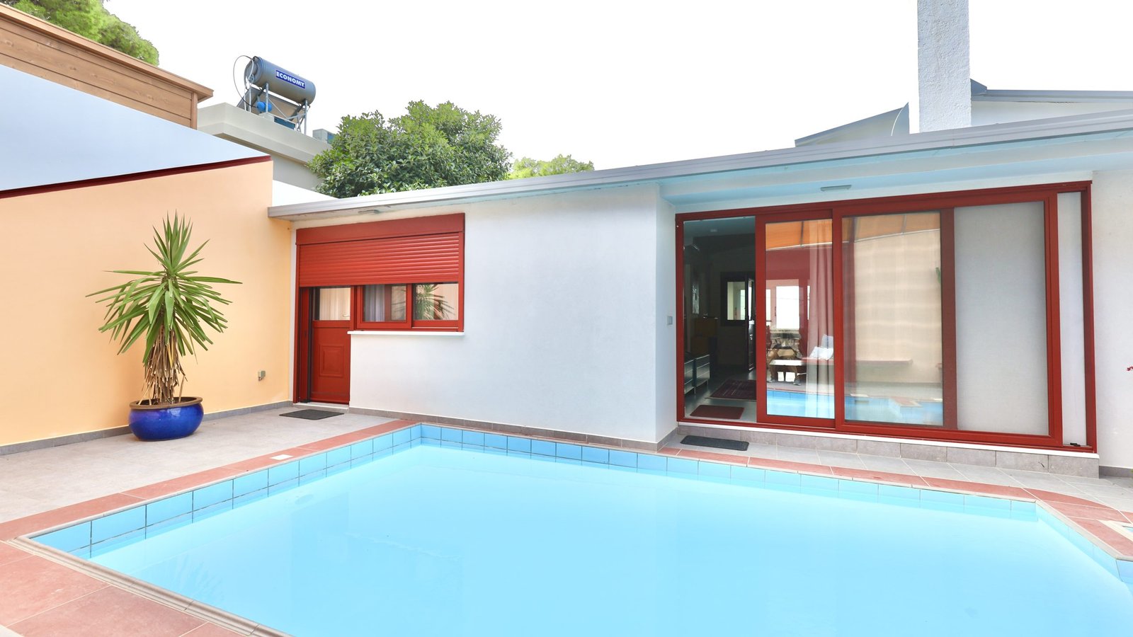 View from the back of the house